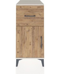 Resim Kronos Komodin Tek Raflı Tek Çekmeceli Tek Kapaklı 44x59x96 Aytaşı-çam Aytası 