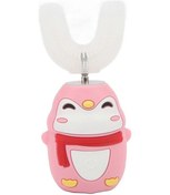 Resim Ritoeasysports Silikon Çocuk Elektrikli Diş Fırçaları U Şekilli Şarj Edilebilir Çocuk Diş Fırçası Çocuklar İçinpembe 