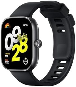 Resim Xiaomi Redmi Watch 4 Akıllı Saat Siyah (Xiaomi Türkiye Garantili) Sesli Görüşme Özellikli 