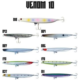 Resim Fujin Venom 10 10.5gr 10cm Maket Balık 064 Ikakura 
