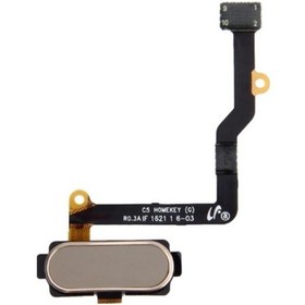 Resim Samsung Uyumlu Galaxy C5 C500 Home Tuş Flex Süper Kalite (511097460) 