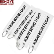 Resim Cdwishbest Kırmızı 5 Adet Uçuş Öncesi Kaldır Araba Anahtarlık Kırmızı Nakış Havacılık Hediyeler Anahtarlık Anahtar Etiketi Tutucu Motosikletler Için Anahtarlık Chaveiro (Yurt Dışından) 
