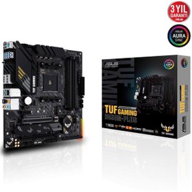 Resim ASUS Tuf Gaming B550m-plus Amd Am4 3.nesil Ddr4 Dp Hdmi Anakart 