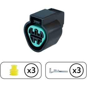 Resim Kum Far Ve Sensör Soketi 3 Pin Kablosuz 