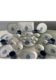 Resim Keramika 28 Parça Blue Magic Kahvaltı Takımı 