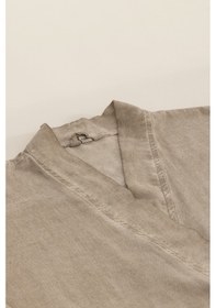 Resim Raw Pamuk Vizon Sabahlık Kimono S-m 1518a Vizon 
