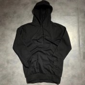 Resim Amor Kapüşonlu Kanguru Cep 3 Iplik Kalın Içi Komple Pamuk Rahat Kesim Spor Kadın Sweatshirt 