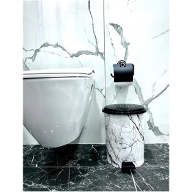 Resim Desenli 20 Litre Çöp Kovası, Şık ve Kullanışlı Ev ve Ofis Için Ideal Seçim 