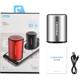 Resim Fineblue MK-10 Wireless Mini Bluetooth 4.2 Hoparlör Mikrofon Süper Bas 