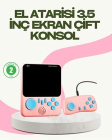 Resim 666 Oyunlu Retro Game Console - Tv Ve Çift Gamepad Desteği 