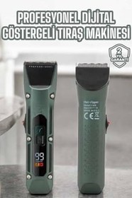 Resim Tıraş Makinesi Dijital Göstergeli Turbo Motor Paslanmaz Çelik 