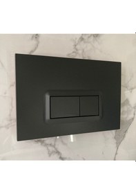 Resim VitrA Loop R 7400680 Siyah Kumanda Paneli Siyah 