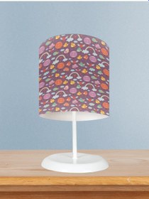 Resim Mekta Home Bebek Ve Çocuk Odası Karışık Desenli Abajur 