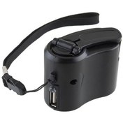 Resim Mini Kompakt El Krank Şarj Cihazı Manuel Jeneratör Cep Telefonu Acil Durum Şarj Cihazı Usb Şarj Cihazı Bağlantıda Kalın 