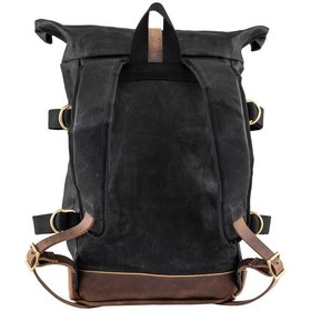 Resim Sırt Çantası Mumlu Kanvas *Siyah* / SIP 