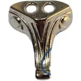 Resim Moda Taşlı Ahşap, Mdf, Sunta Sandık Ayağı, Kutu Ayak 1,5 Cm - Nikel Çok Renkli 