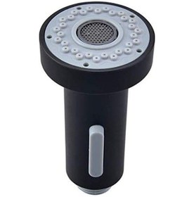 Resim Vilas West Siyah Banyo Mutfak Batarya Fonksiyonlu Musluk Başlığı 