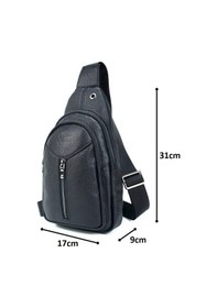 Resim Kangaroo Kıngdom Erkek Body Bag Hakiki Deri Askılı Postacı Çanta Kangaroo K 1012-S 