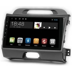 Resim Kia Sportage 2010-2015 Model Uyumlu 4gb Ram 64gb Hafıza Qled Carplay Android Auto 9" 