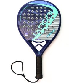 Resim Karbon Fiber Padel Raketi Mavi 