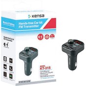 Resim Kensa Kt-315 M3 Player Fm Fm Transmitter Bluetooth Araç Kiti 