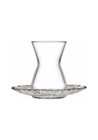 Resim Paşabahçe 96621 Şelale 12 Parça 6 Kişilik Çay Seti Şeffaf 