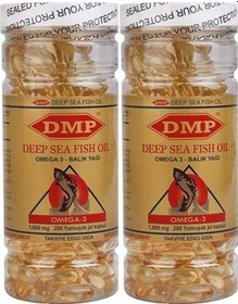 Resim Dmp Omega 3 Balık Yağı 1000 Mg 400 Softgel Hap Kutusu 