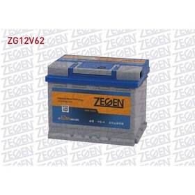 Resim Zegen-zg12v62 - Aku 12v 62 Ah 242x175x190 