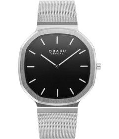 Resim Obaku Denmark V253GXCBMC Quartz Safir Cam 38 mm Erkek Kol Saati 