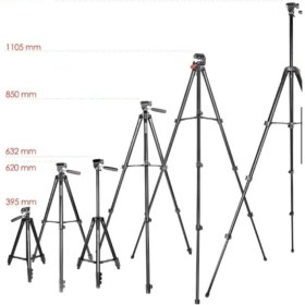 Resim Neepho NP-8810 140 cm Tripod Bluetooth Kumandalı Profesyonel Telefon Kamera Tutucu Çantalı Tripot 
