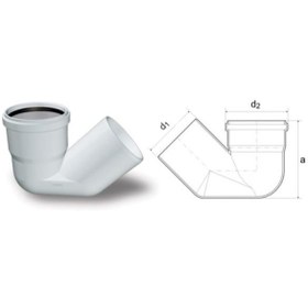 Resim Pvc 3,2 Dublex Muflu S Sifon 110 Mm 