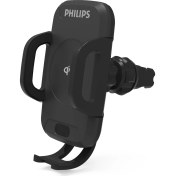 Resim Philips DLP9315/97 Havalandırma Izgarası Uyumlu Araç İçi Tutucu & Kablosuz Şarj Siyah 