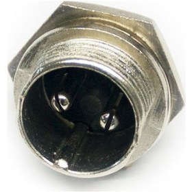 Resim 2 Pin Erkek Mike Konnektör - Gx-16 