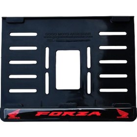 Resim Skm Forza 3 Plastik Kırılmaz Plakalık 