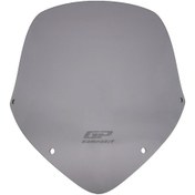 Resim GP Kompozit Honda CBF150 2005-2017 Uyumlu Spor Ön Cam Füme 29 cm 