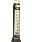 Resim Tongdashop Haki 6 Modlu Çok Fonksiyonlu Şarj Edilebilir Çalışma Lambası Güneş Enerjili Taşınabilir Acil Sel Işığı Kamp Feneri 