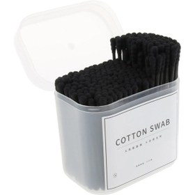 Resim Suntek 200x Çift Kafa Pamuk Tomurcukları Çubukla Ucu Siyah 