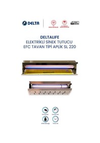 Resim Sinek Öldürücü Ve Güve Öldürücü Uv Lambalı Tavan Tipi Sl-220 