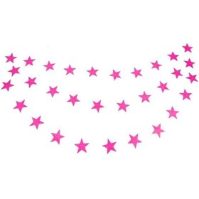 Resim Sarkıt Süs Yıldız Pembe-Ss001 