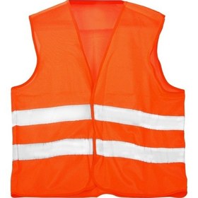 Resim Işçi Ikaz Yeleği Fosforlu Reflektörlü Turuncu - Standart 