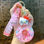 Resim Silver1 Yeni Sevimli Çizgi Film Işıklı Işık Kulomi Büyük Kulak Köpek Hediye Kutusu Anahtarlık Araba Okul Çantası Dıy Kolye Hediye (Yurt Dışından) 