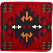Resim HitDukkan Dekoratif Otantik Çift Taraflı Fermuarlı Kilim Şark Köşesi Minder Kılıfı (40cmx41cm) 