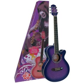 Resim Valencia Gra1Kcpp Akustik Gitar Gypsy Rose Set Gıgbag Strap S 
