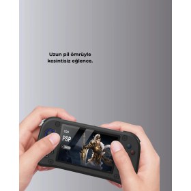 Resim 4.3 Inç IPS Ekranlı Taşınabilir Oyun Konsolu 64GB 10000 Oyun 