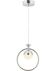 Resim İstanbul Avize Işıl Ledli Üç Renk Gümüş Lüx Modern Avize Gümüş 