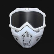 Resim Maske Gözlük Motosiklet Kaskı Arazi Sporları Sürüş Açık Hava Taktik Gözlük Rüzgar Ve Kum Önleyici Ekipman2 