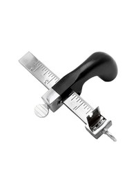 Resim Maiyame Deri Şerit Kesme Aleti - Alüminyum Saplı Dıy Deri İşleme Aracı 