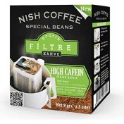 Resim Mena Rise Nish Pratik Filtre Kahve Yüksek Kafein (5 Ad.) 