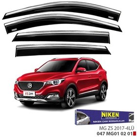 Resim Mg Zs Araca Özel Kromlu Cam Rüzgarlıgı Niken 2018 2019 2020 2021 2022 2023 2024 2025 