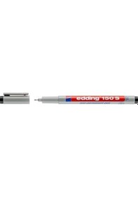 Resim Edding 150 S Asetat Kalemi silinebilir Mürekkep 0.3 MM 10 Lu Siyah 